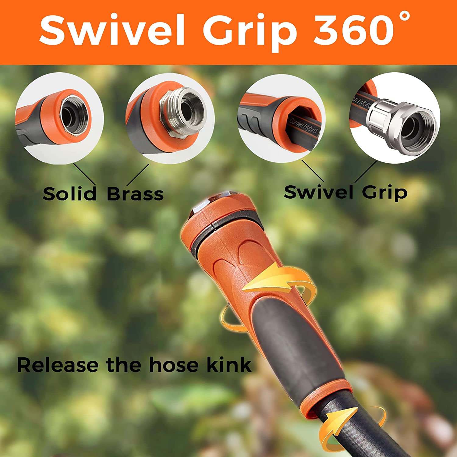 Garden Hose 100ft x 5/8