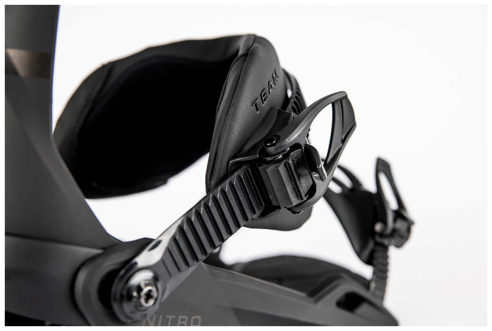 Nitro Team Snowboard Bindings - Ultra Black - 2023
