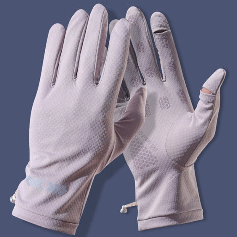 Men/Women UV Protective Gloves, for Driving, Trekking, Picnics, and Outdoors