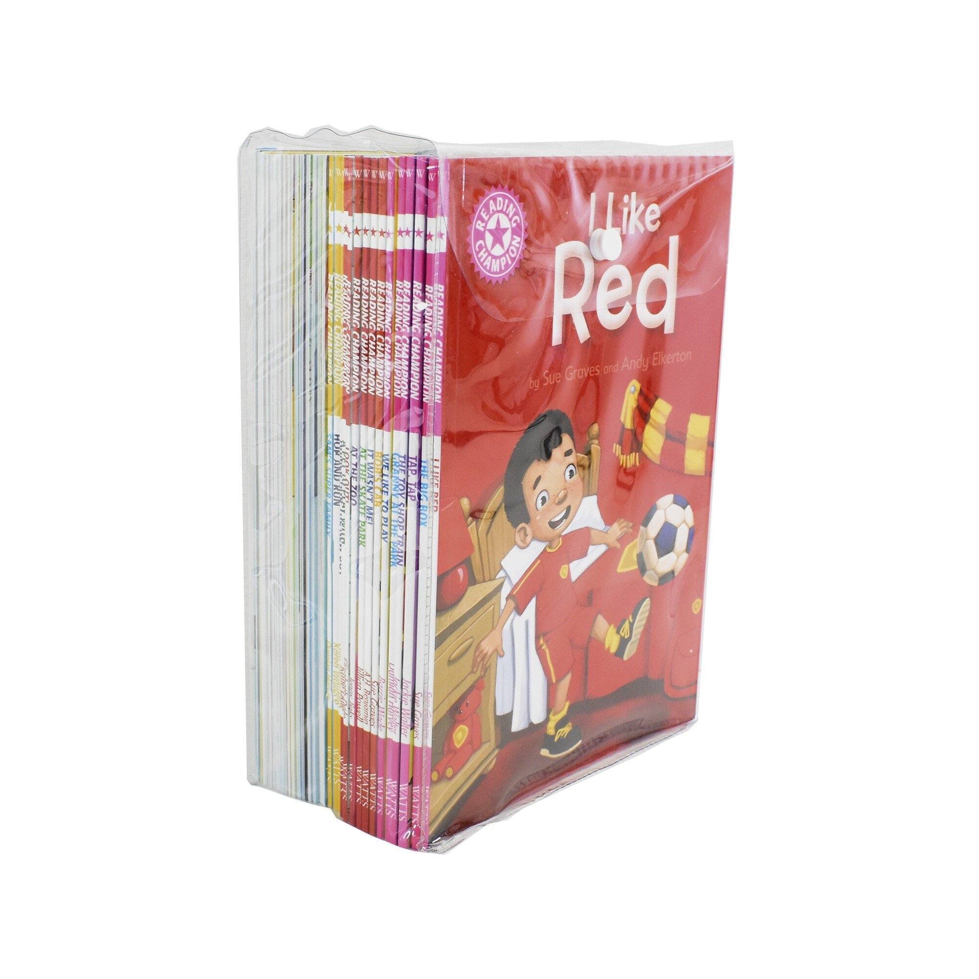 Reading Champions for New Readers 30 Books Set Level 1 to 5 (Beginners Collection Series 1) - Ages 0-5- Paperback