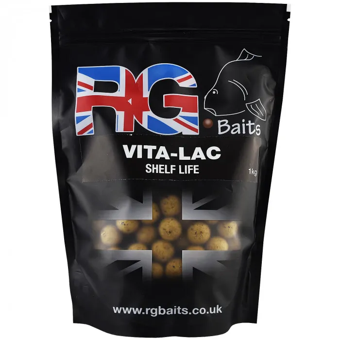 RG Baits Vita-lac Shelf Life Boilies