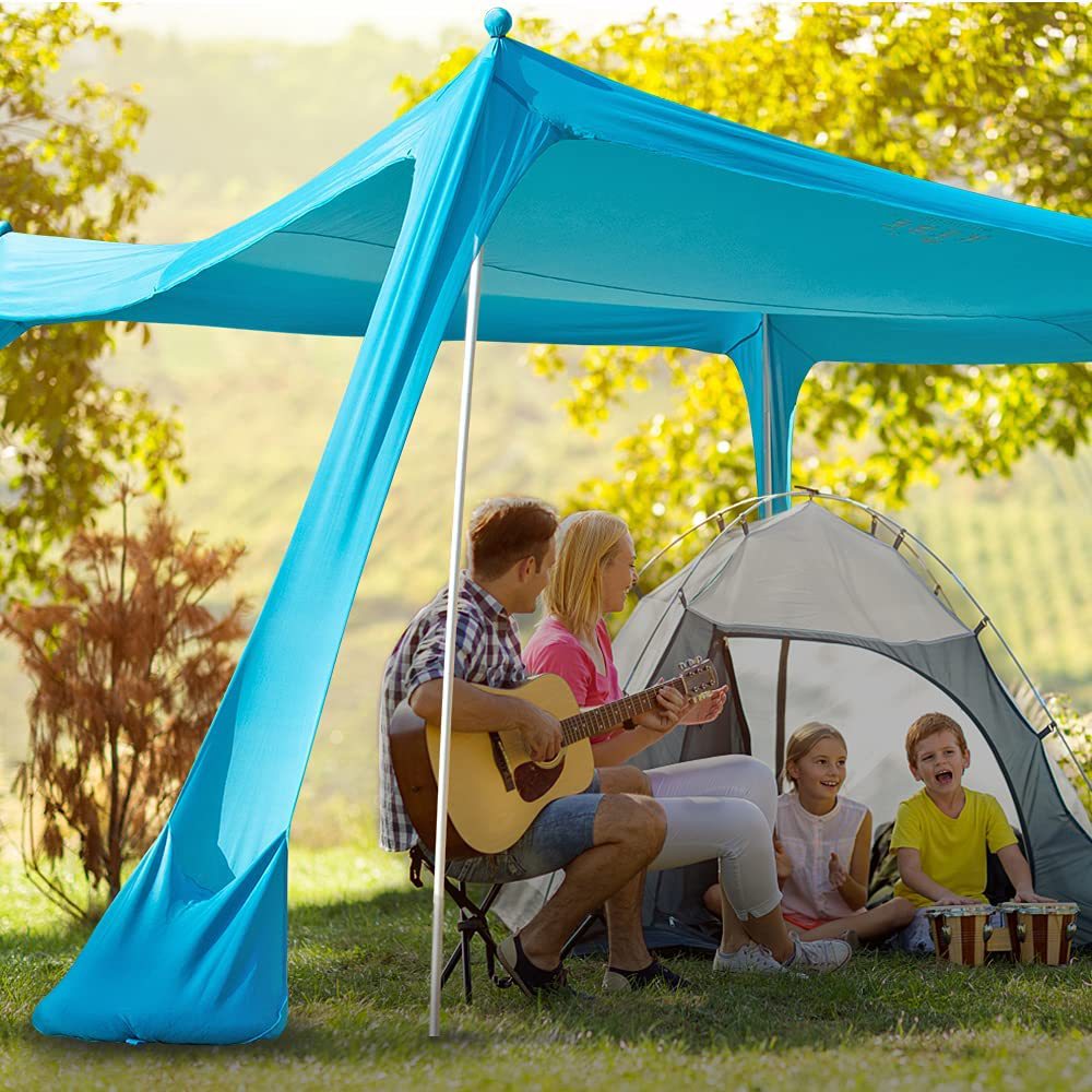 🔥Hot Sale Now🔥Large Beach Tent Sunshade UPF50+