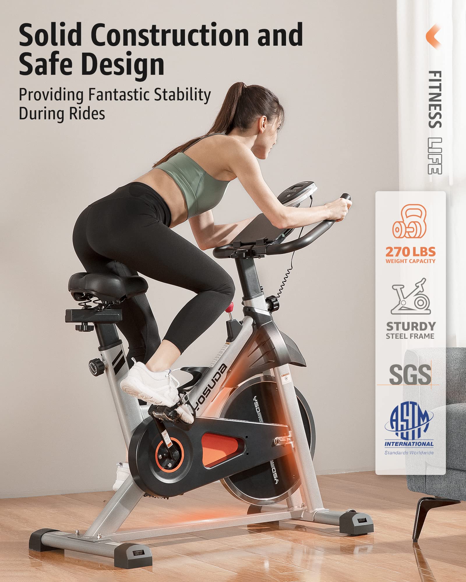 🔥Hot Sale Now🔥 Indoor Cycling Stationary Bike