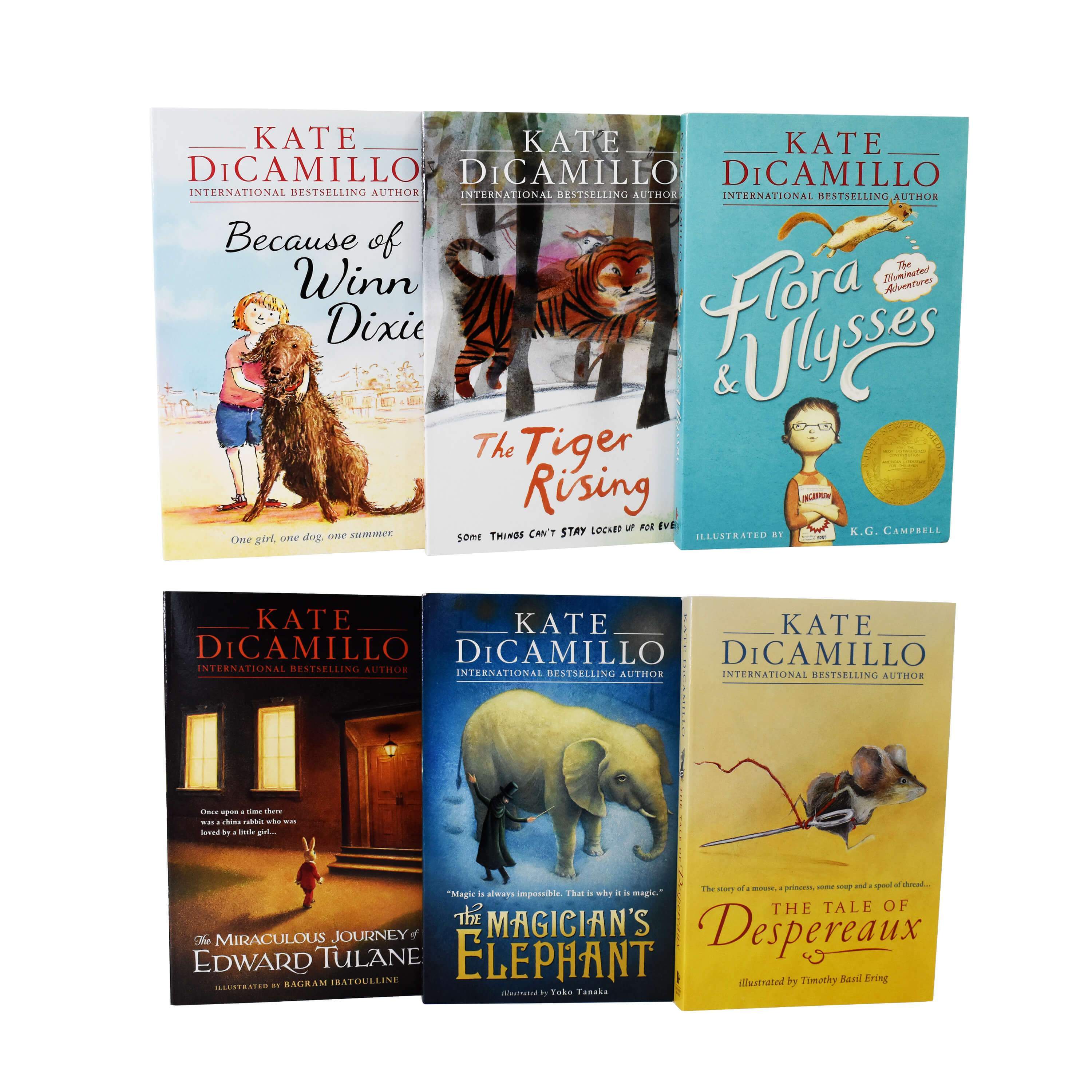 The Magician's Elephant: Kate DiCamillo Classic Collection 6 Books Box Set - Ages 7-11 - Paperback
