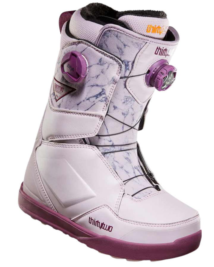 Thirtytwo Lashed Double Boa Womens Snowboard Boots - Lavender - 2023