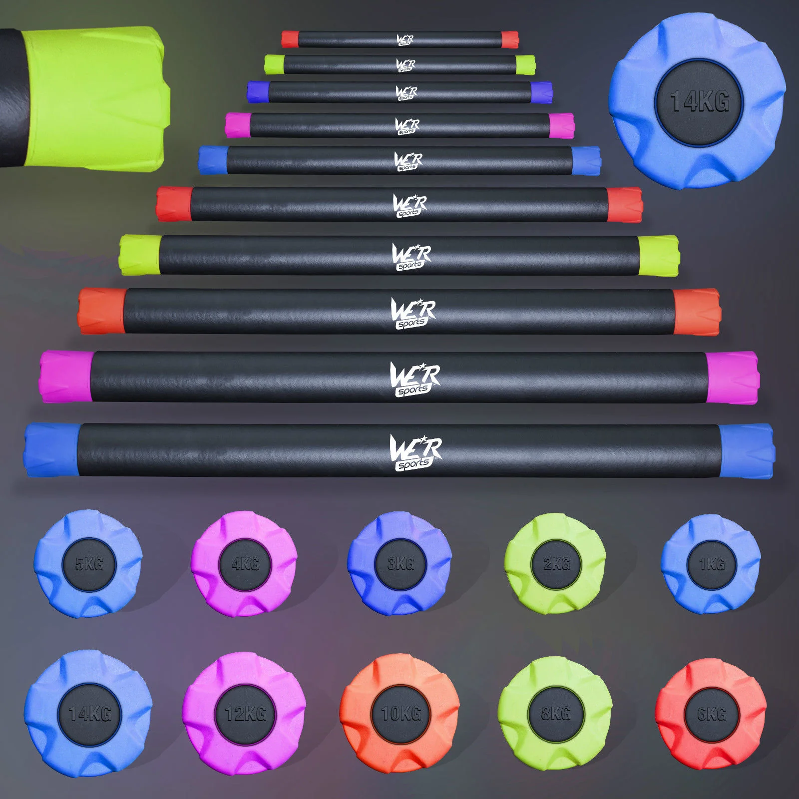 W8Bar Weighted Aerobic Bar