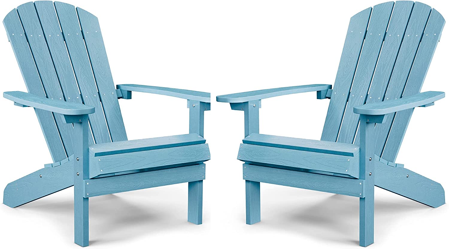 Adirondack Chair ,Patio Chairs 5 Steps Easy Installation,Widely Used in Outdoor, Fire Pit, Deck, Outside, Garden, Campfire Chairs