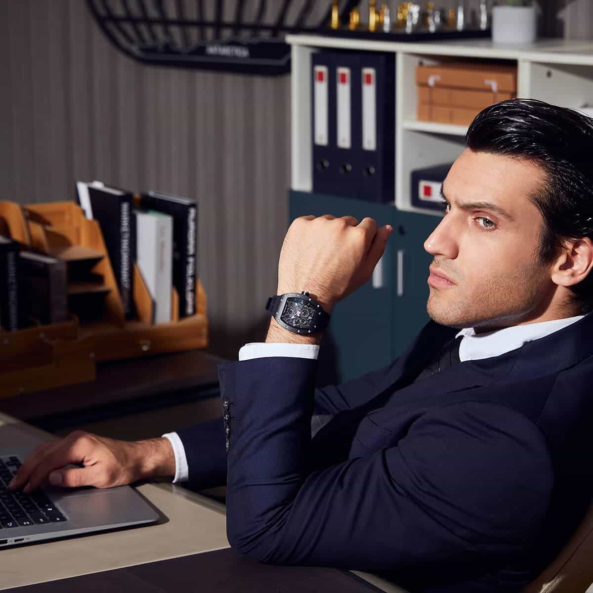 🔥Hot Sale Now🔥 Kinetic Energy Display Automatic Watch TB8212C