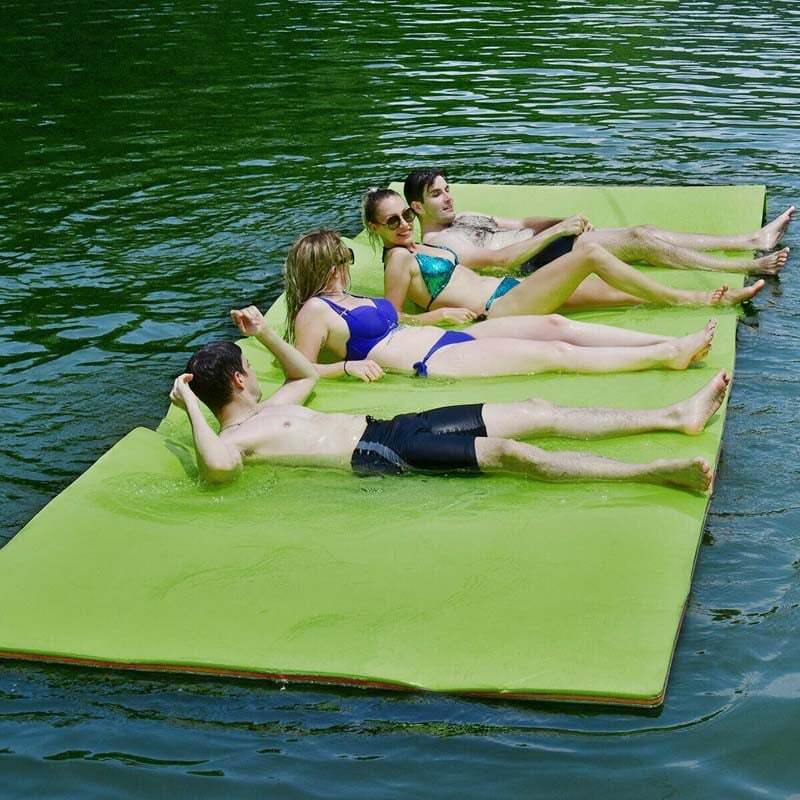 12' x 6' 3 Layer Tear-Resistant XPE Foam Floating Water Pad