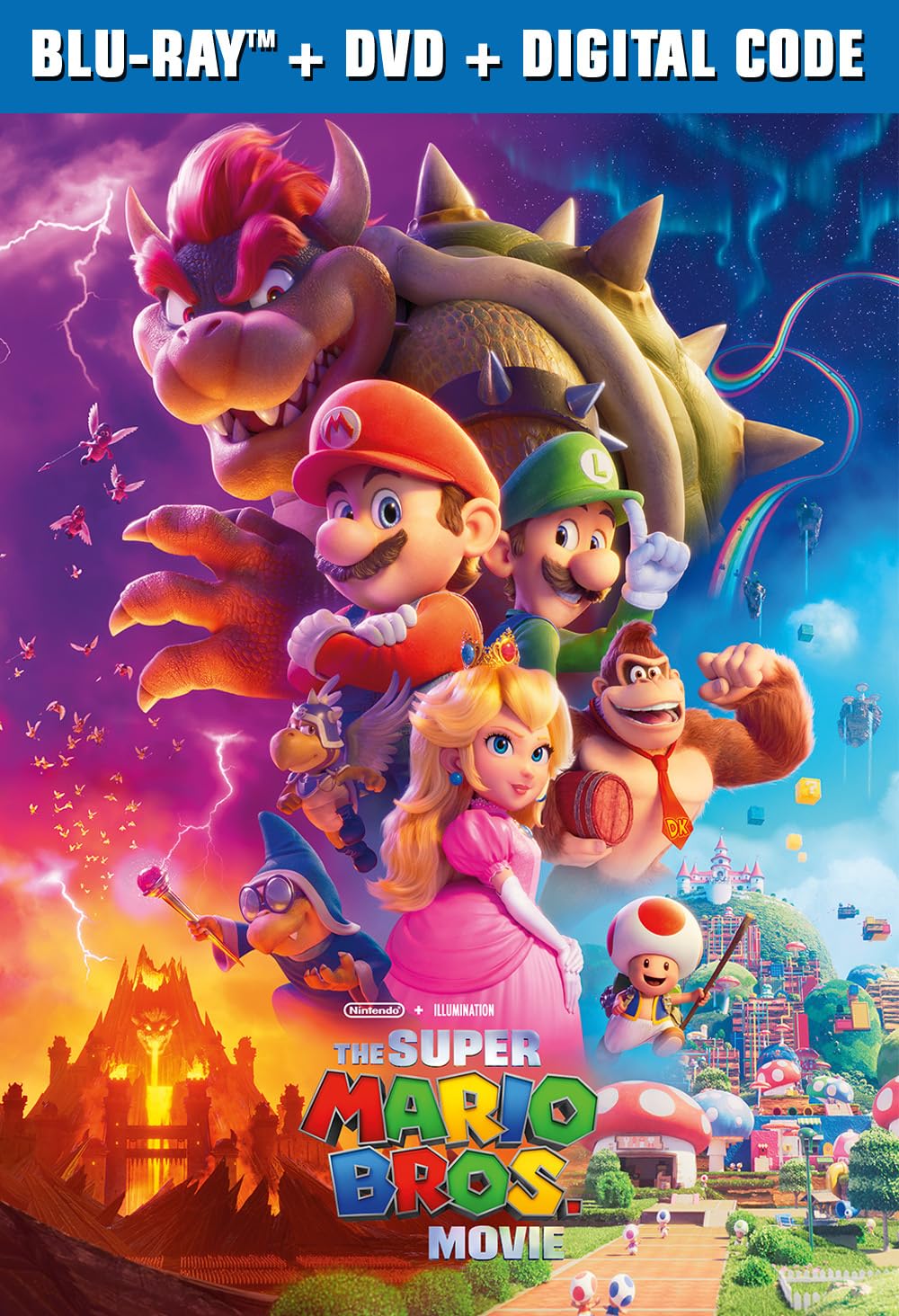 The Super Mario Bros. Movie - Power Up Edition Blu-ray + DVD + Digital