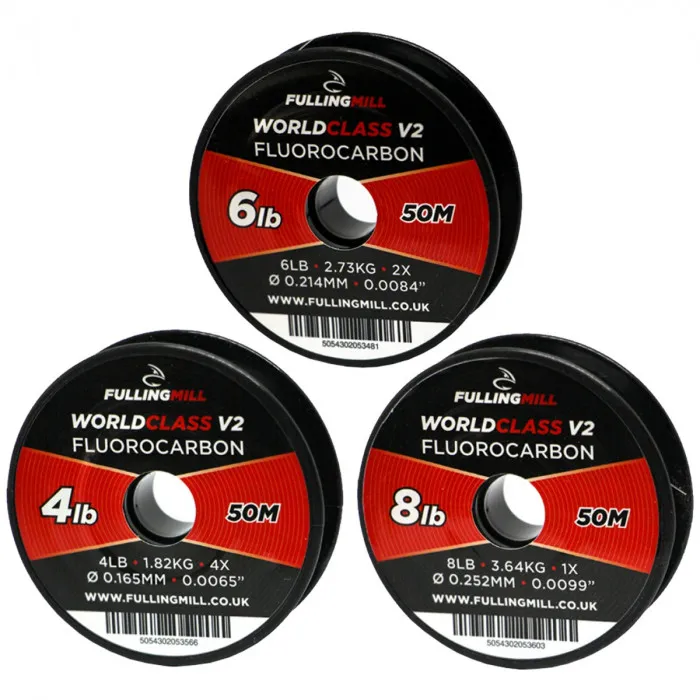 Fulling Mill World Class 50m Fluorocarbon