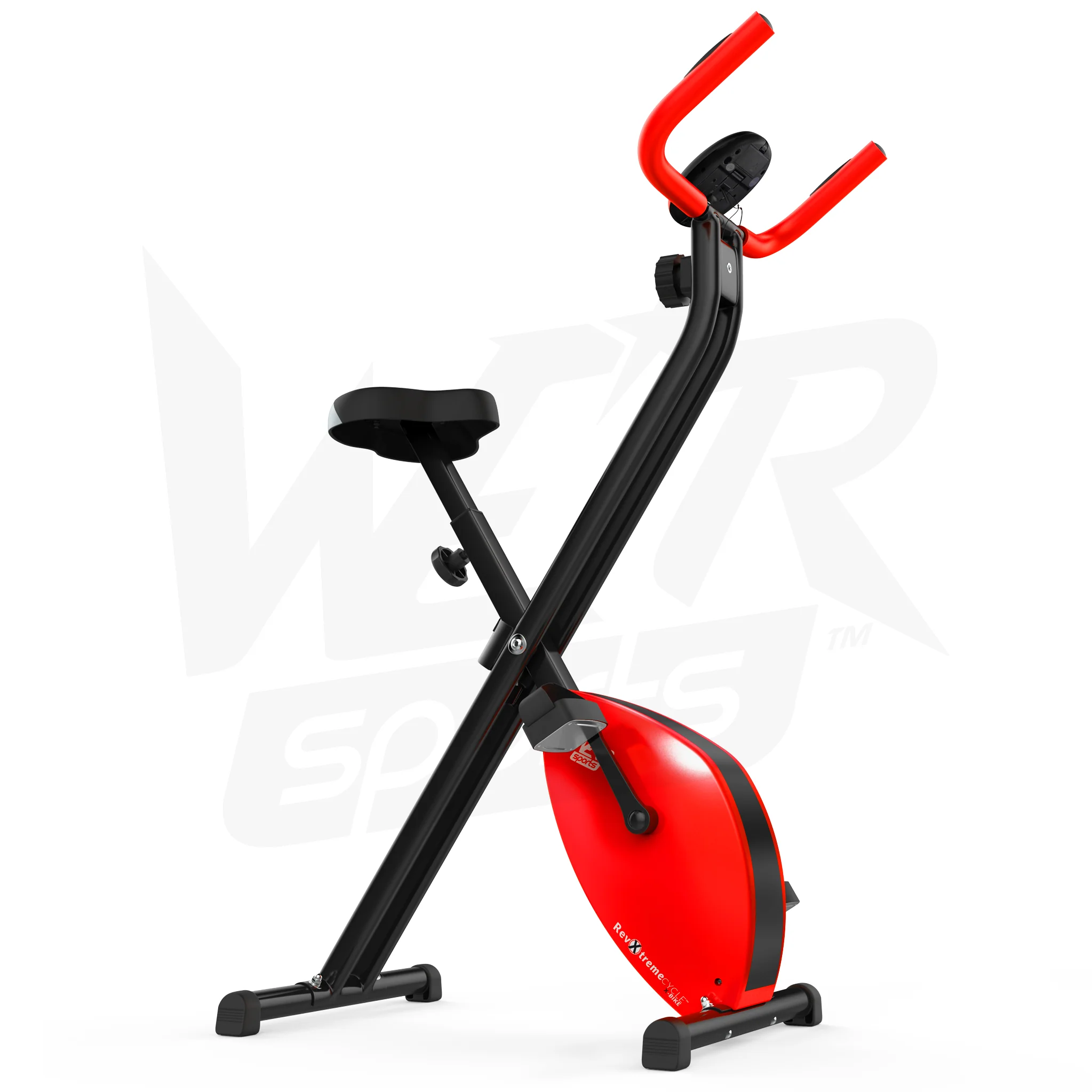 RevXtreme X-Bike Folding Magnetic Exercise Bike Indoor Cycle