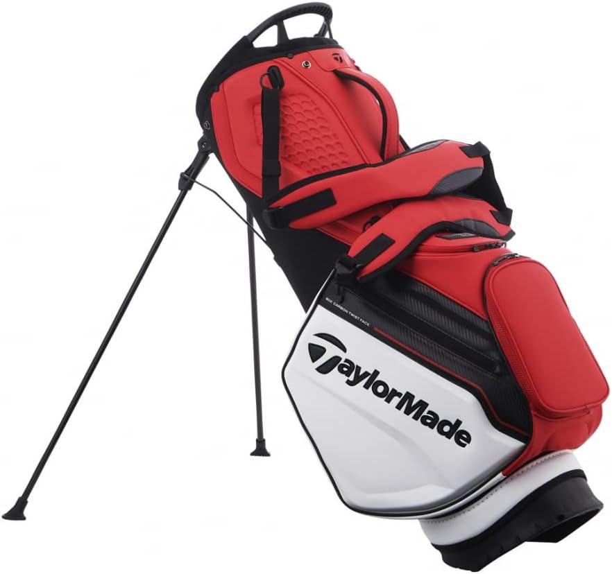 Global Tour Stand Bag, Red/White/Black, Men's Golf bag
