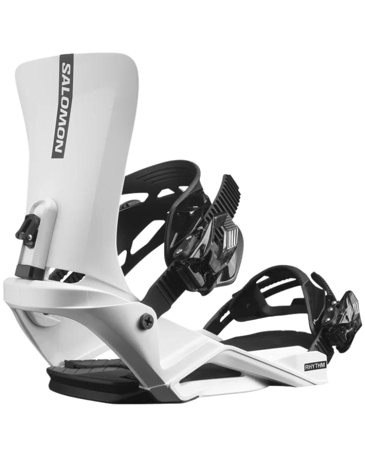 Salomon Rhythm Snowboard Bindings - White - 2023