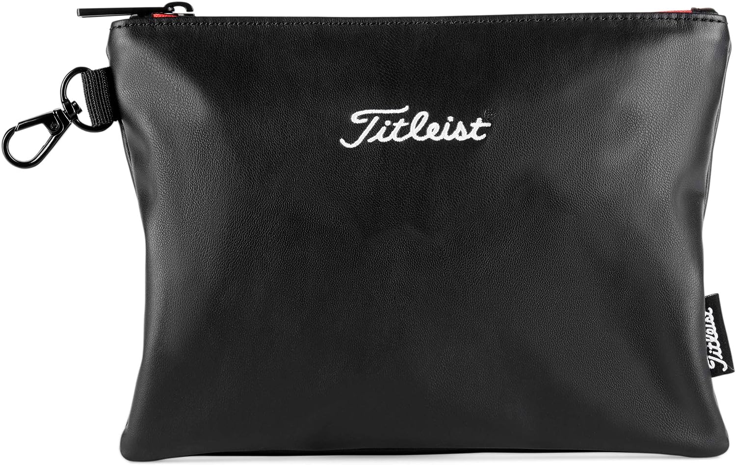 Travel Gear Professional Zippered Golf Pouch Black