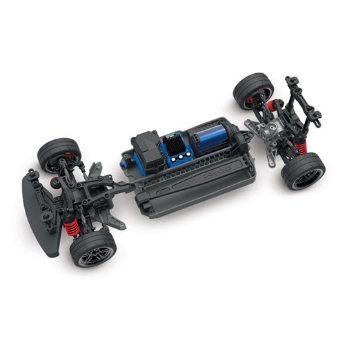 Traxxas 4-Tec 2.0 1/10 AWD VXL Brushless RTR Chassis w/TQi & TSM