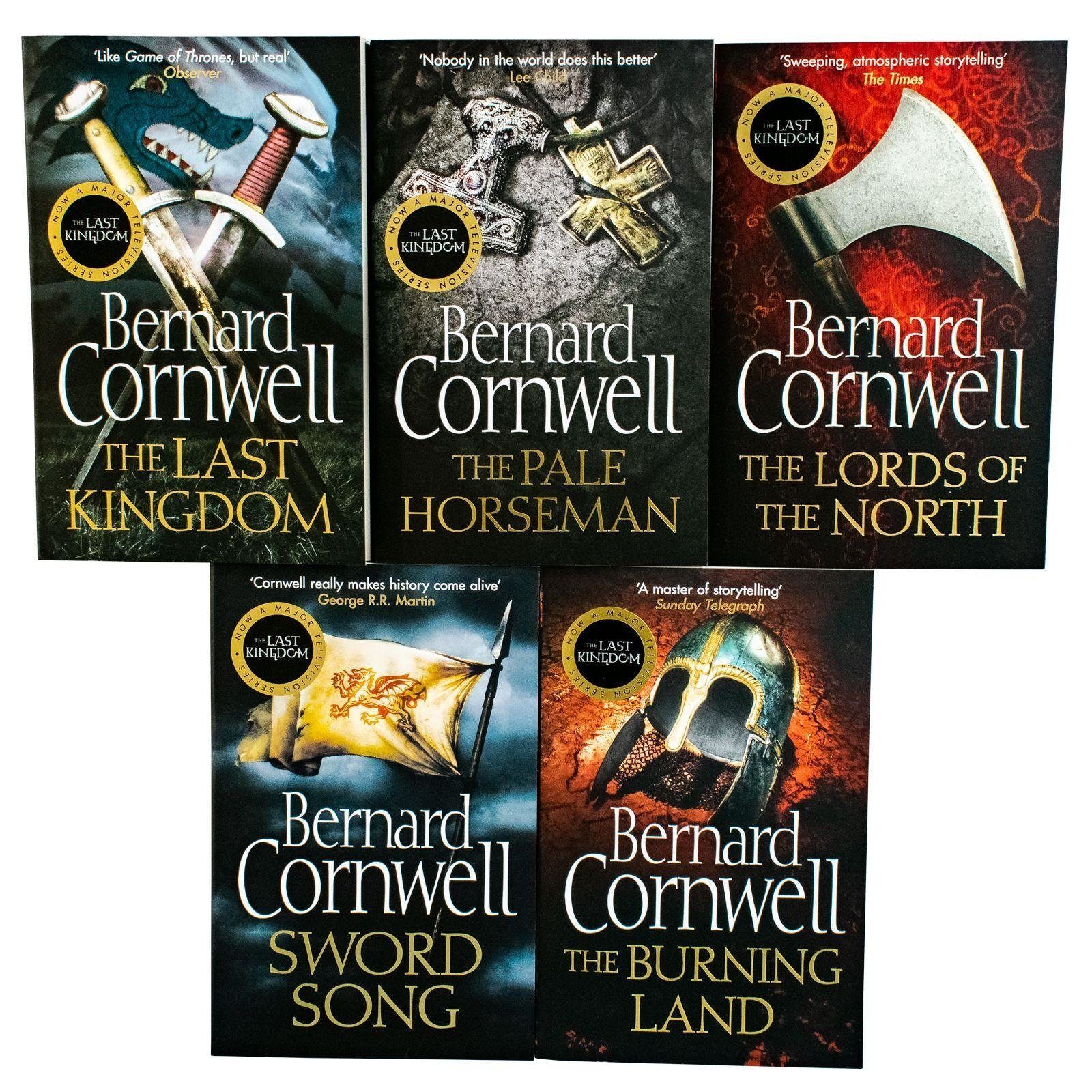 The Last Kingdom by Bernard Cornwell: Books 1-5 Collection Set - Fiction - Paperback