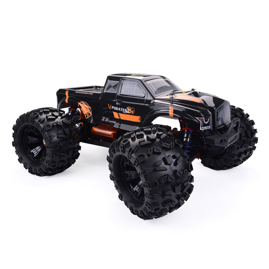 ZD Racing MT8 Pirates3 1/8 2.4G 4WD 90km/h Brushless Motor RC Car Monster Off-road Truck - RTR Version