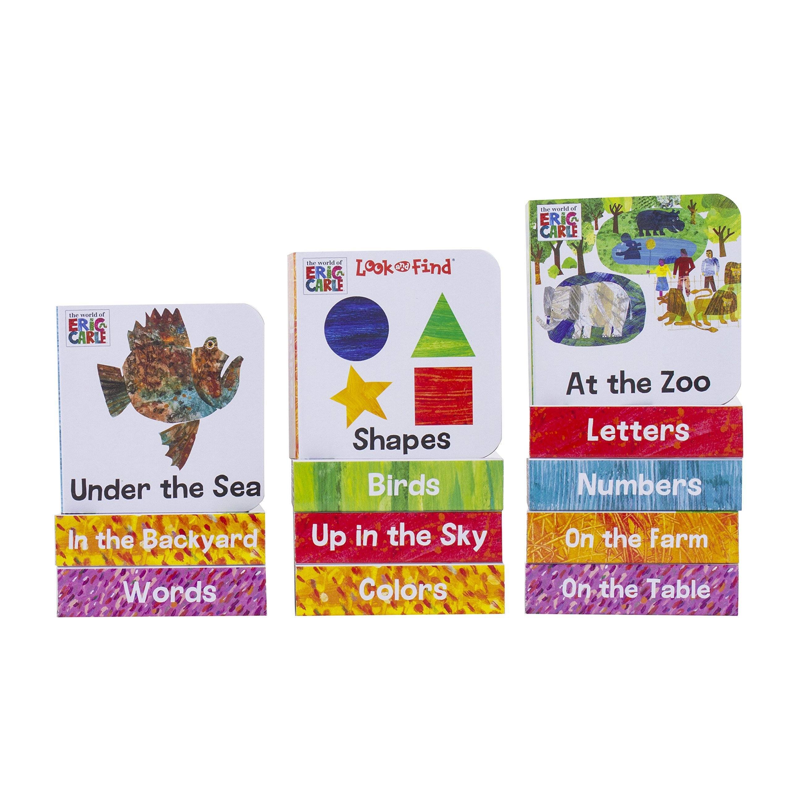 World of Eric Carle, My First Library Board Book Block 12-Book Set - Age 0-5 - Board Book