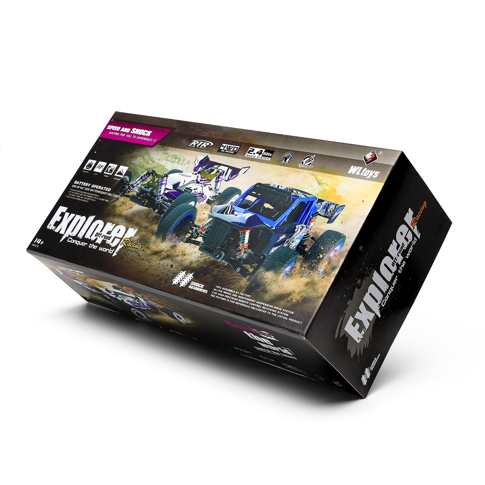 WL Racing 1/12 60KM/h 2.4G 4WD RC Car with Remote Controller Racing Car RC Vehicle Toy