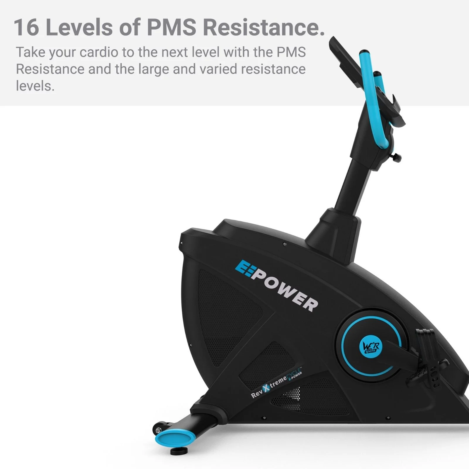 E-Power Cardio Reclining Exercise Bike Machine Magnetic Cycle Fitness