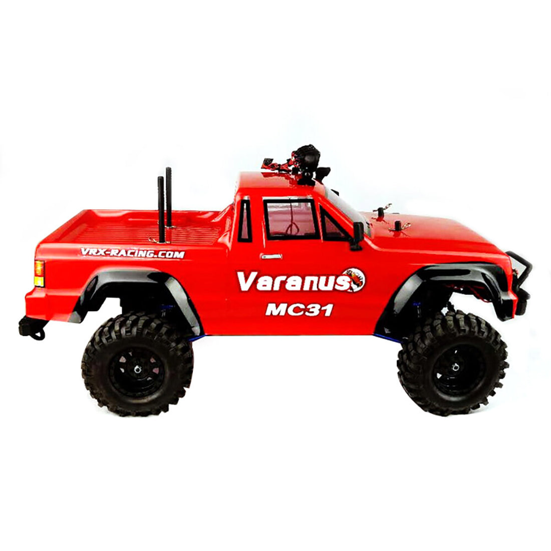VRX RH1053 1/10 Scale 4WD Two Speed Brushed RTR Off-road Crawler 2.4GHz RC Car with Light Winch, 60A ESC, 550 Motor - R0280 Orange