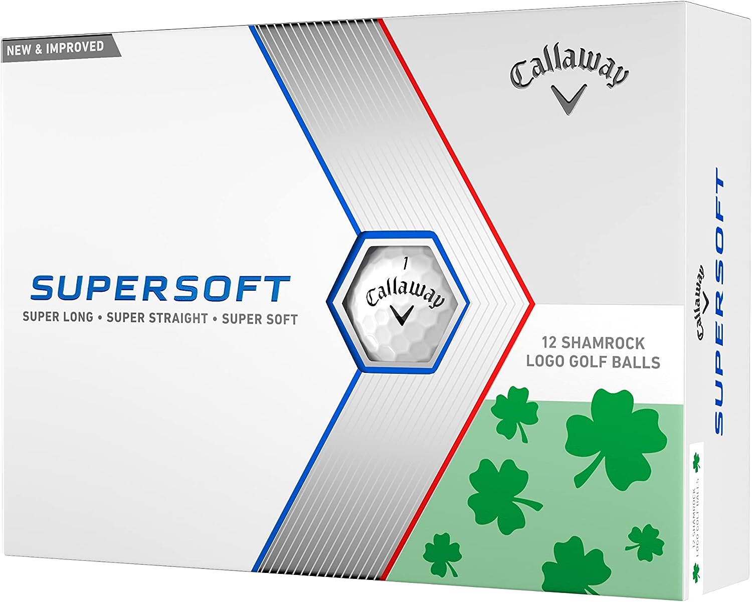 Golf 2023 Supersoft Golf Balls (One Dozen)