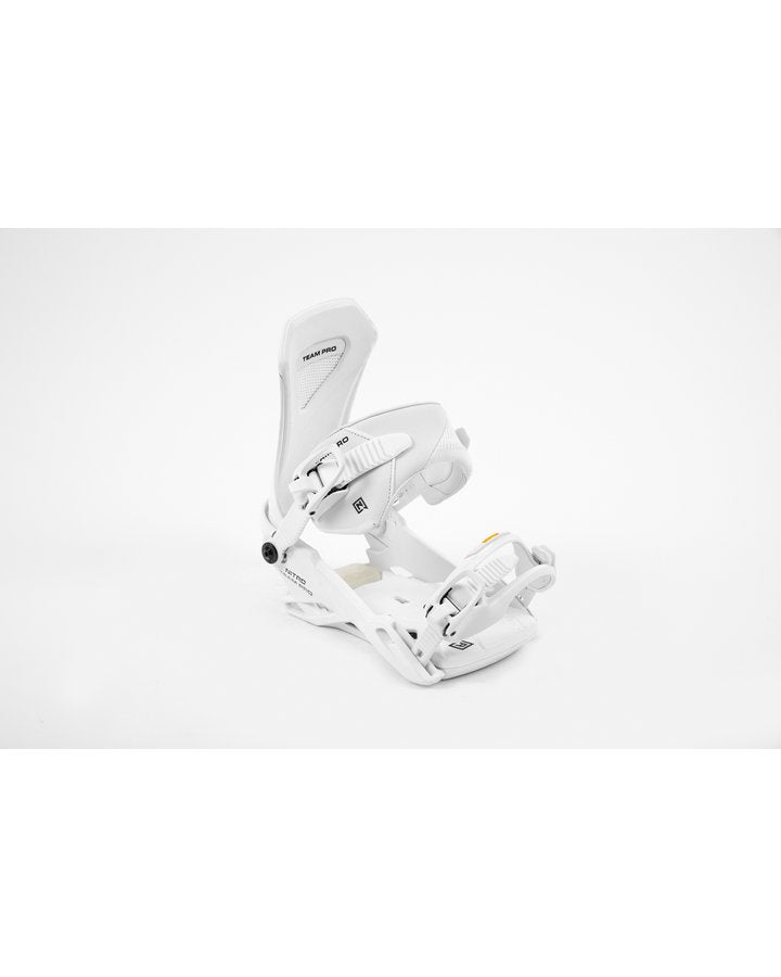 Nitro Team Pro Snowboard Bindings - White Shadow - 2023