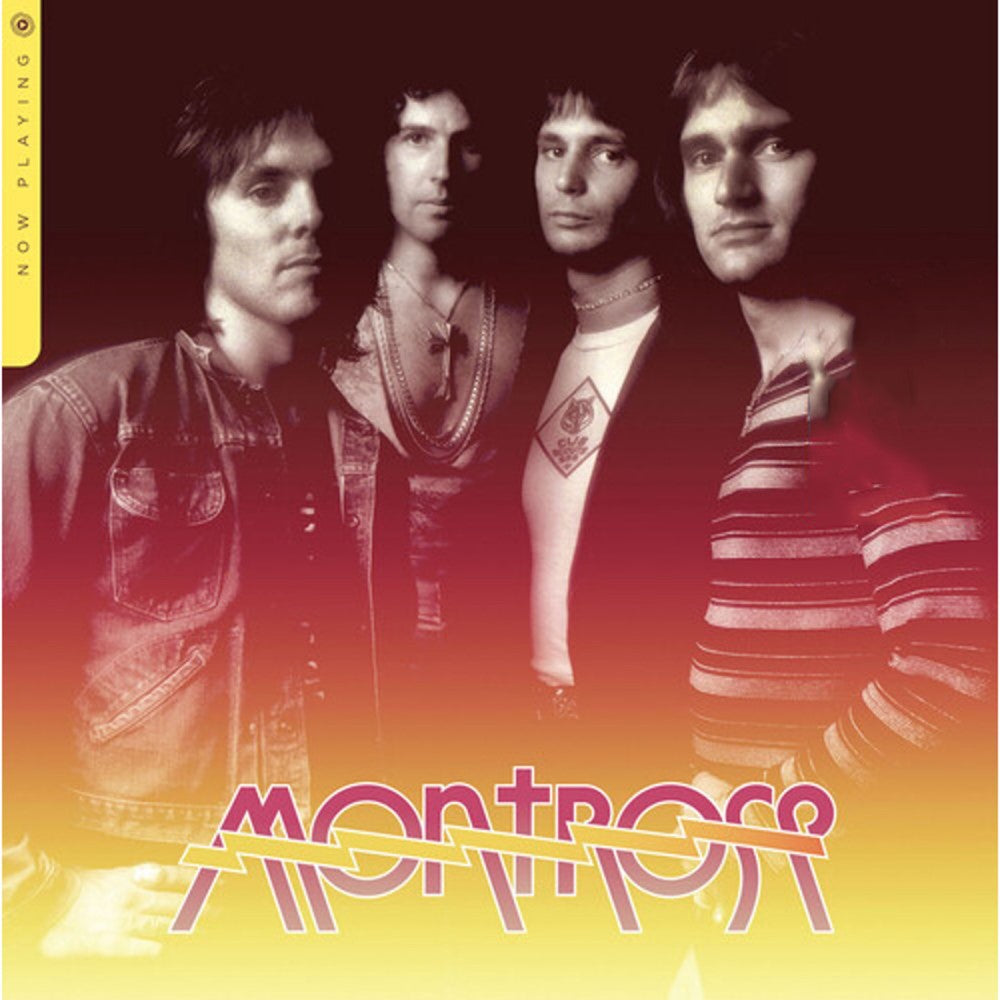 Now Playing - Montrose Exclusive Limited Edition Candy Yellow Color Vinyl LP Record