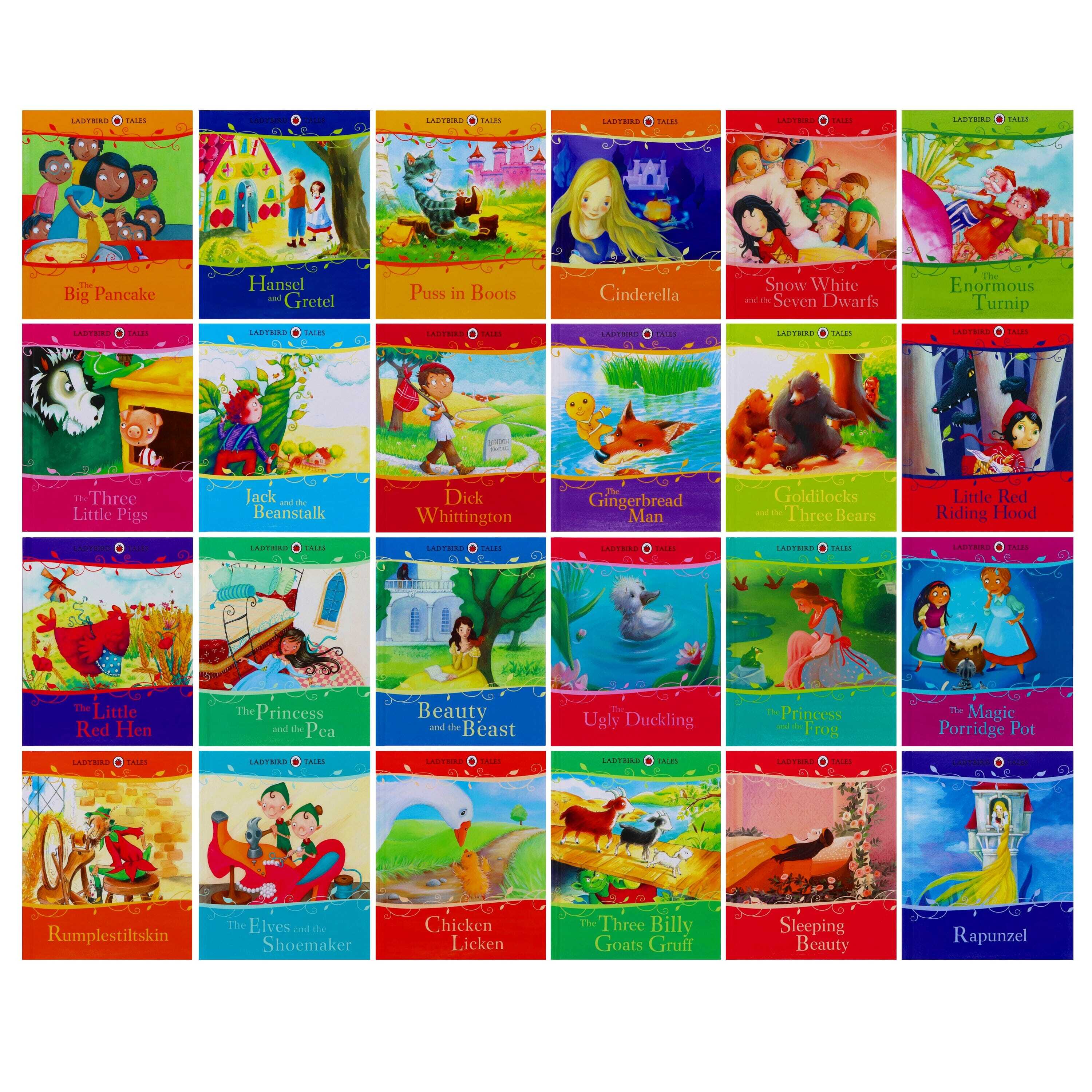 Ladybird Tales My Once Upon A Time Library 24 Books Collection Box Set- Ages 5-7 - Hardback