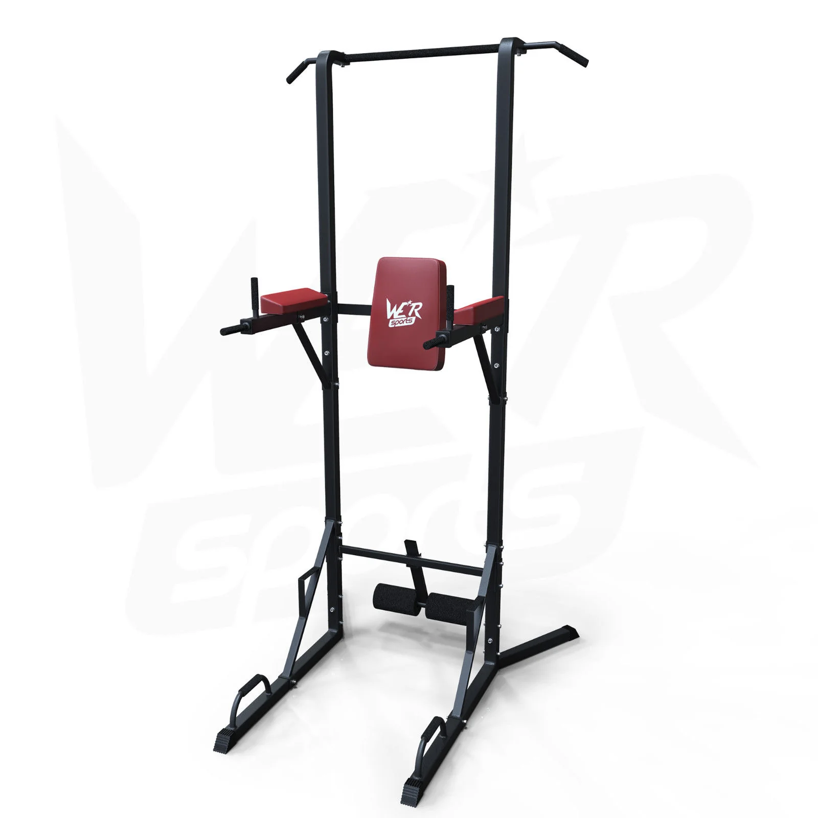 TowerPower 2 Pull Up tower Station BLACK-RED