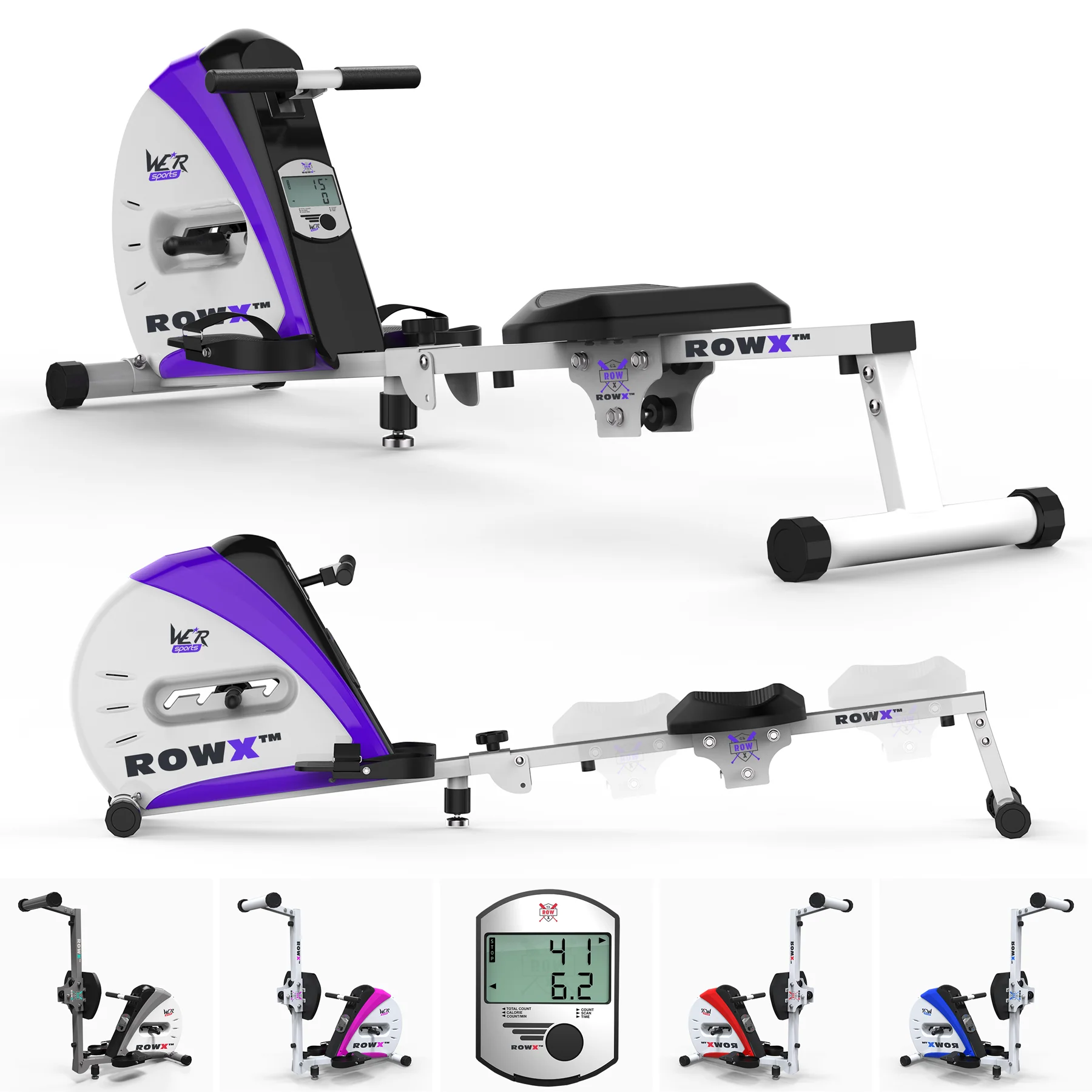 RevXtreme RowX™ Premium Rowing Machine
