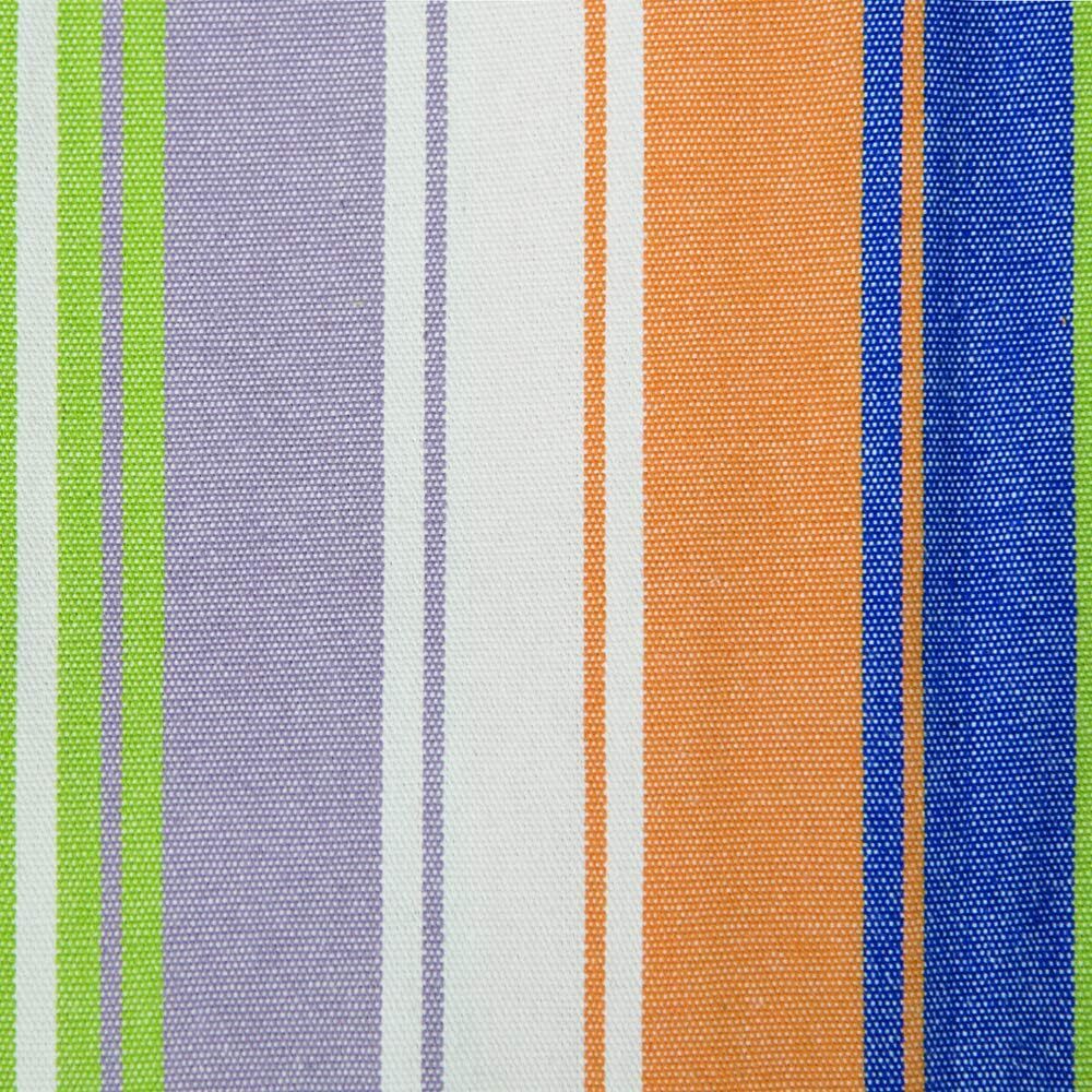 Double Cotton Hammock with Space Saving Steel Stand, Tropical (450 lb Capacity - Premium Carry Bag Included)