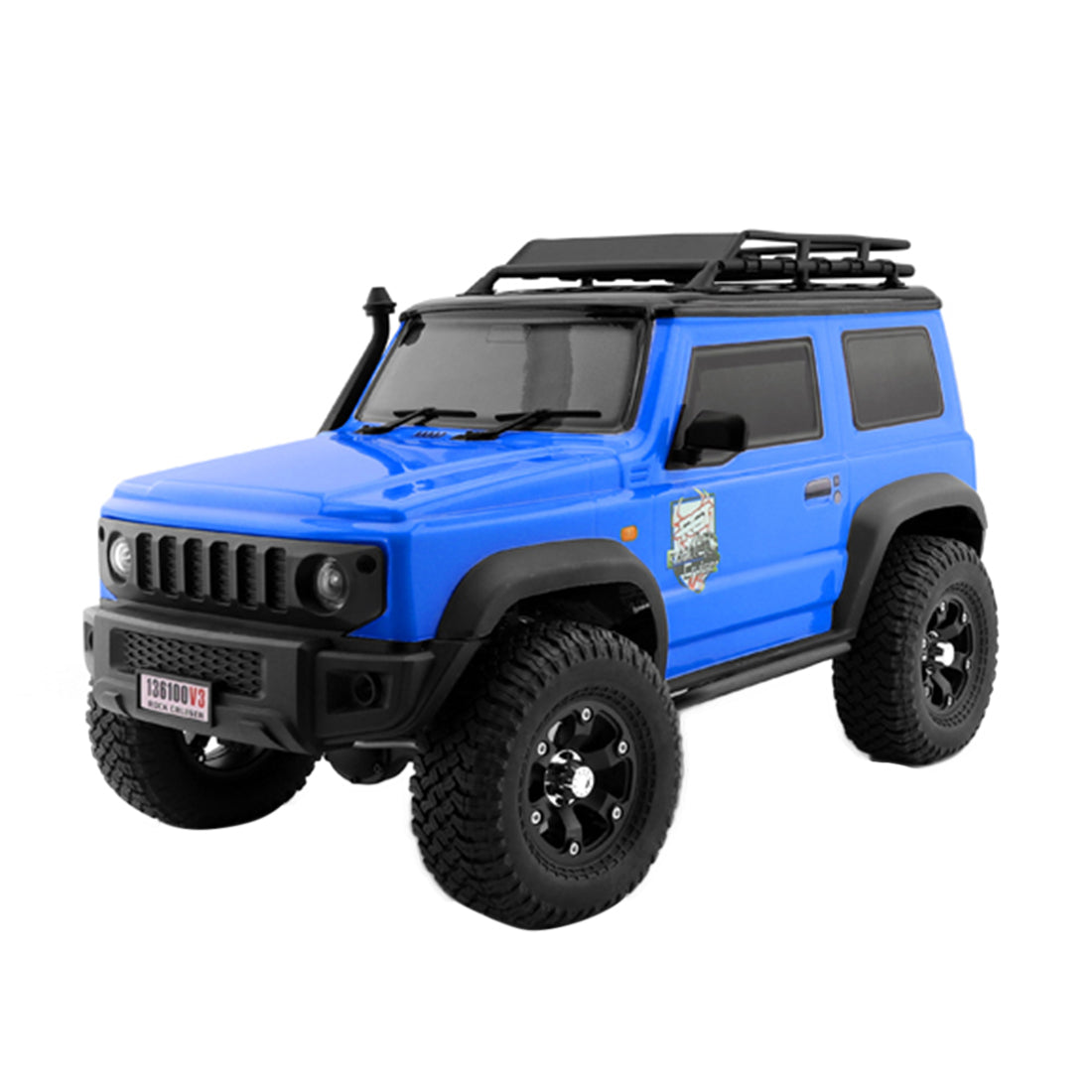 RGT 136100V3 Rock Cruiser 1/10 2.4G 4WD RC Car Crawler Vehicle Model with LED Headlight - RTR