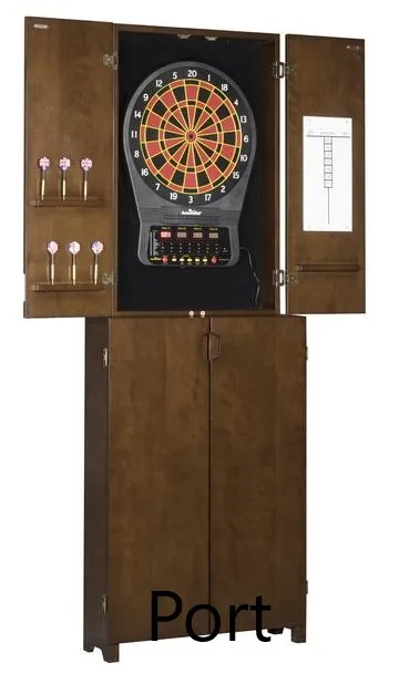 Heritage Free Standing Dartboard Cabinet
