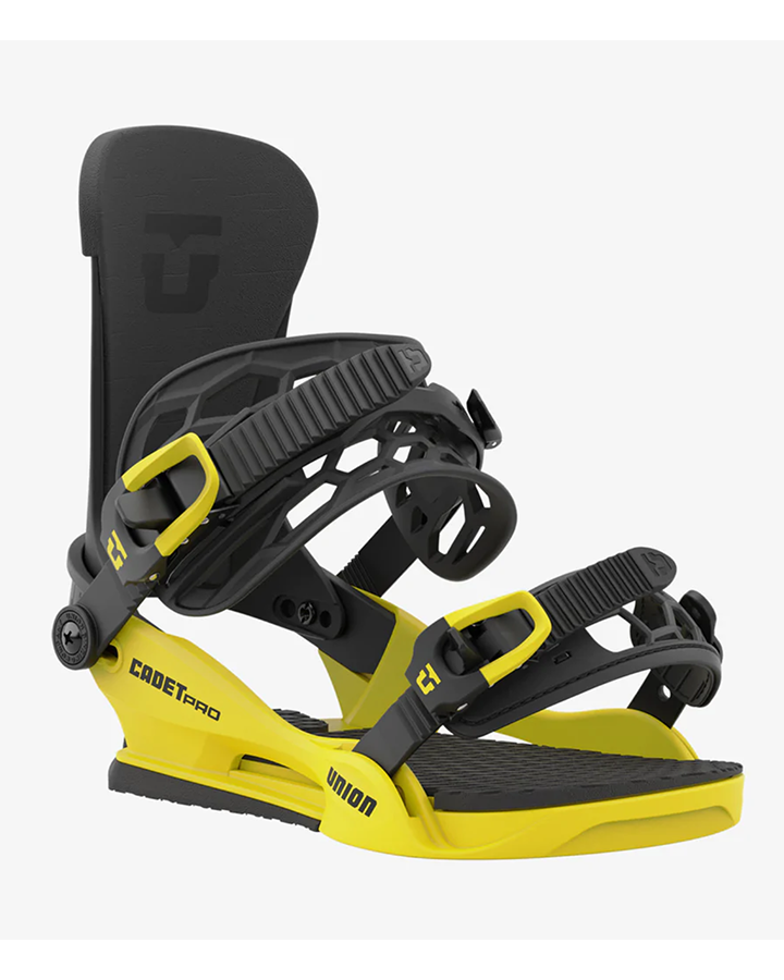 Union Cadet Pro Snowboard Bindings - Electric Yellow - 2023