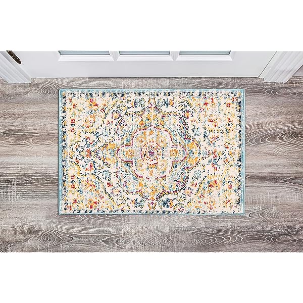 Rugshop Vintage Distressed Bohemian Area 5' x 7' Multi 5' x 7' Multi Color