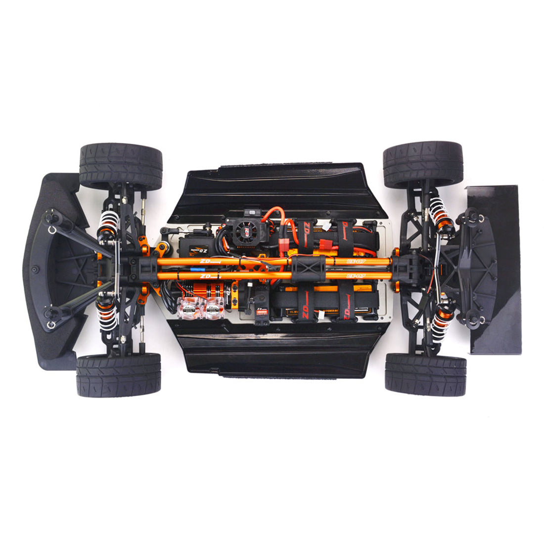 ZD Racing EX-07 1/7 4WD 130km/h Electric Simulation Supercar Drift Car Toy- KIT Version