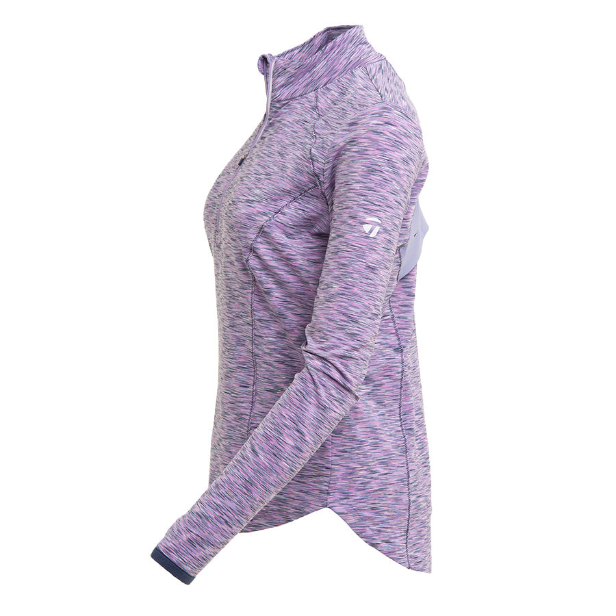 WOMEN'S SHAE ZIP MOCK PULLOVER