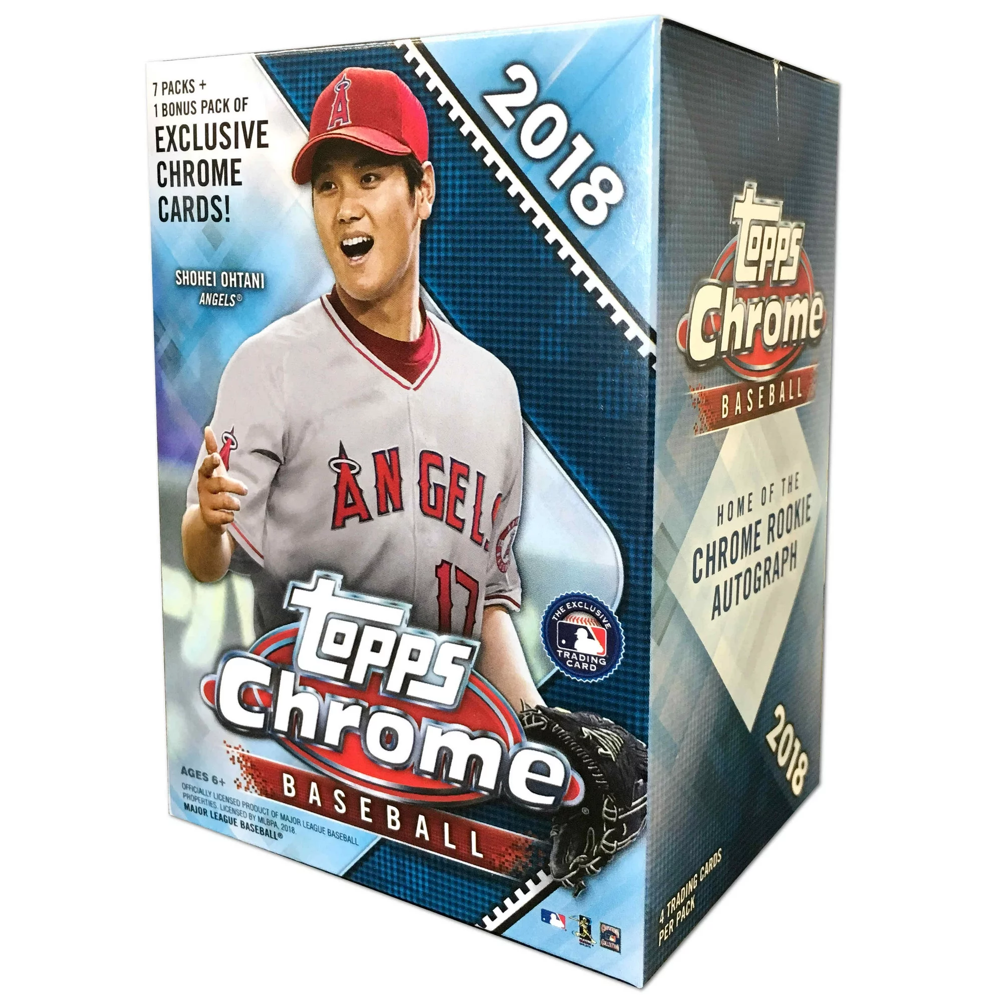 2018  Topps Chrome Baseball Hobby Jumbo Box
