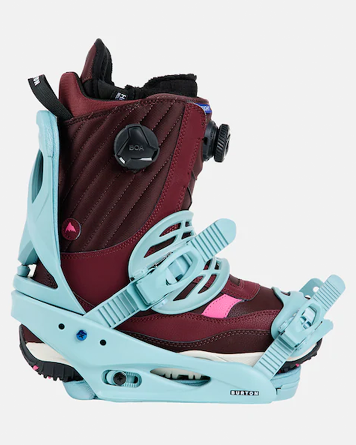 Burton Women's Scribe Re:Flex Snowboard Bindings - Rock Lichen - 2024