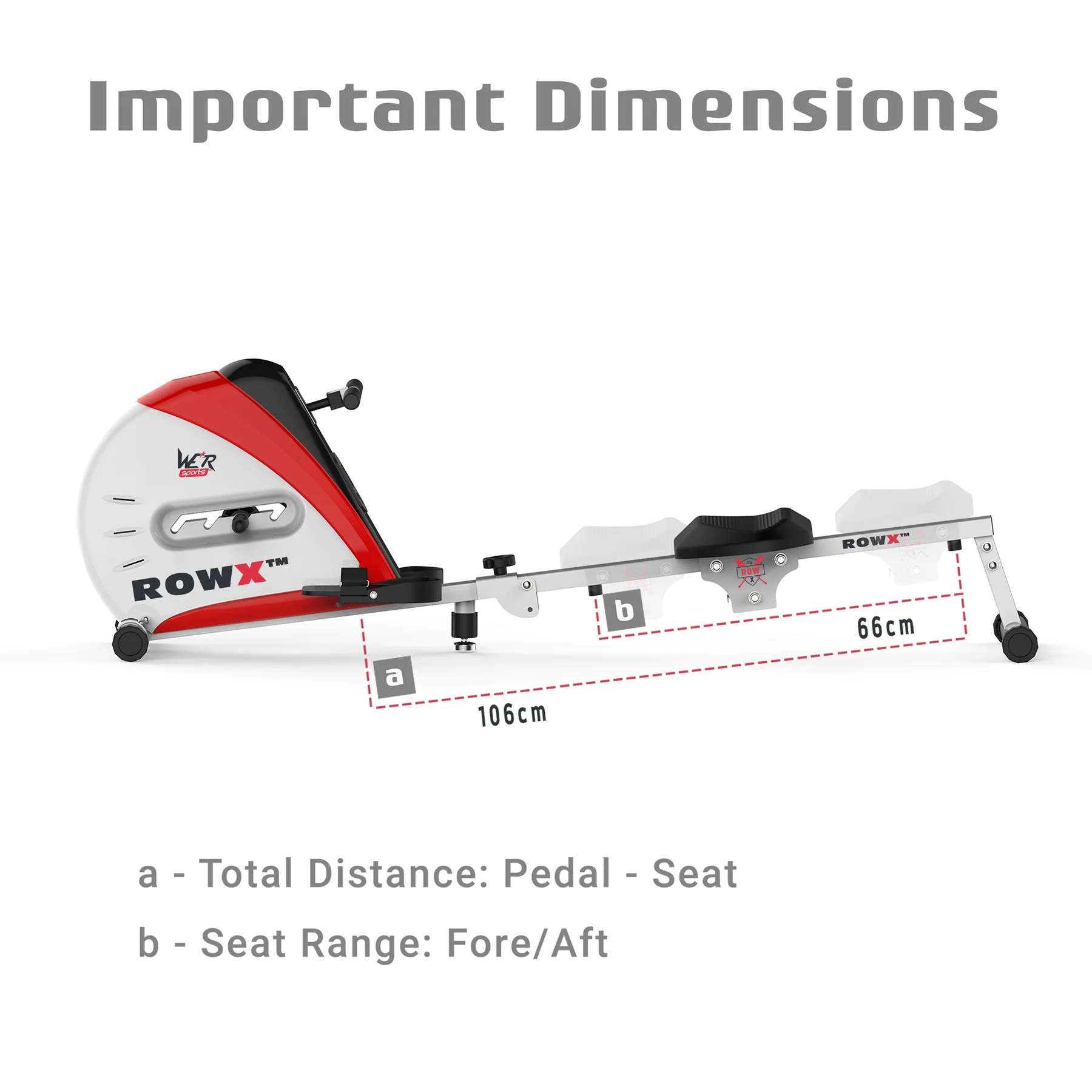 RevXtreme RowX™ Premium Rowing Machine