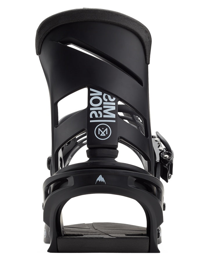 Burton Men's Mission Re:Flex Snowboard Bindings - Black