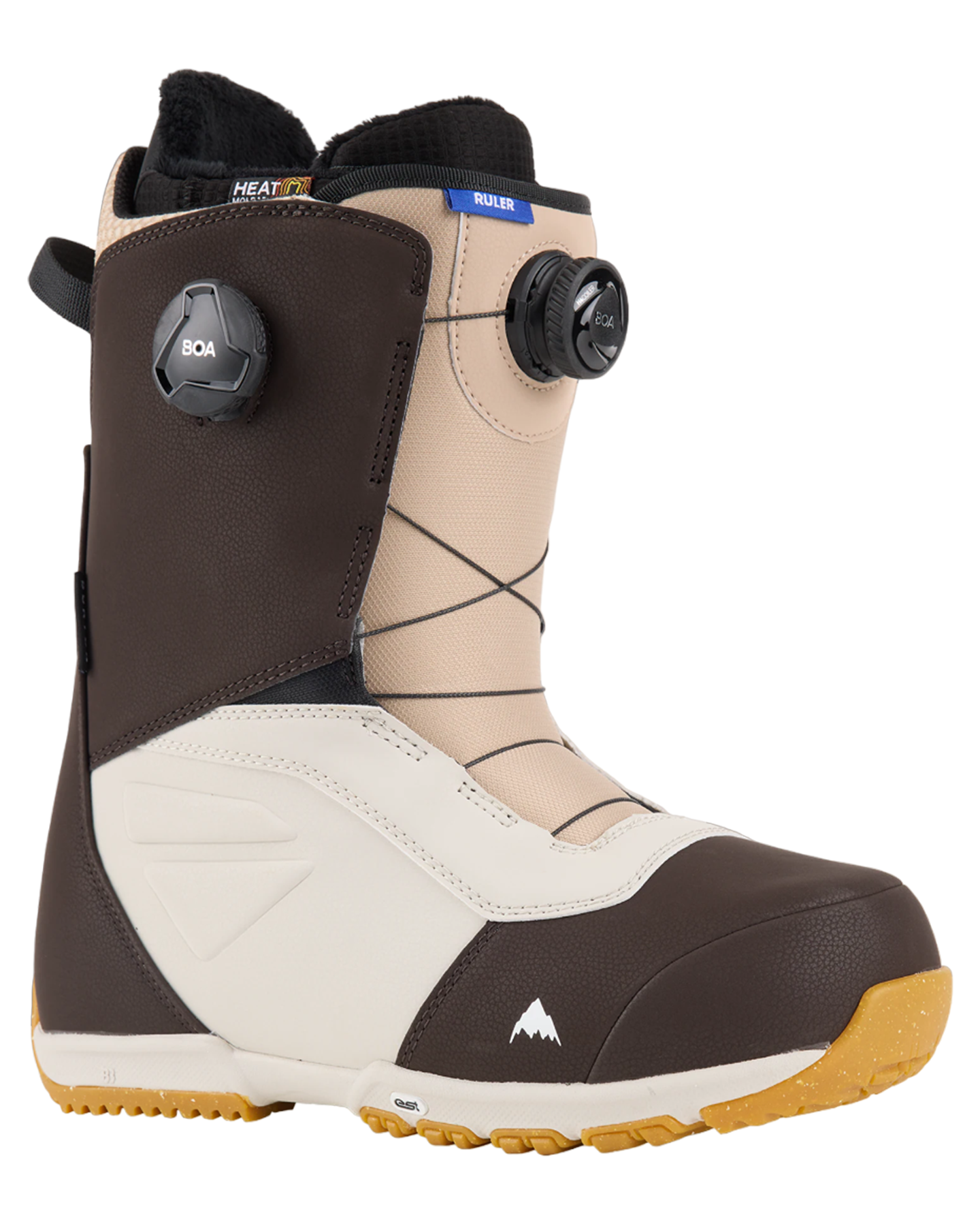 Burton Men's Ruler Boa® Snowboard Boots - Brown / Sand - 2024