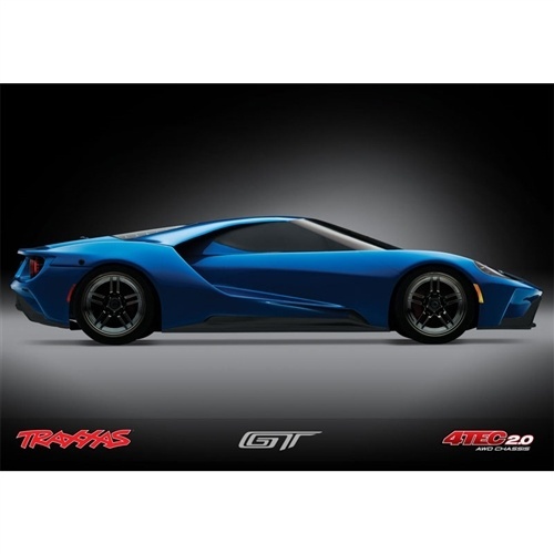 Traxxas 1/10 Ford GT AWD Supercar RTR w/TSM & TQi