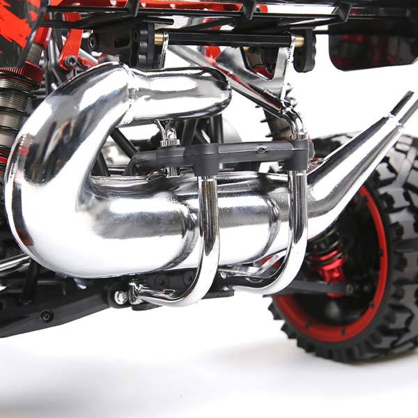 Rovan Baha320 Gas BAJA Buggy 1/5 Scale 32CC Gas Truck READY-TO-RUN - Red