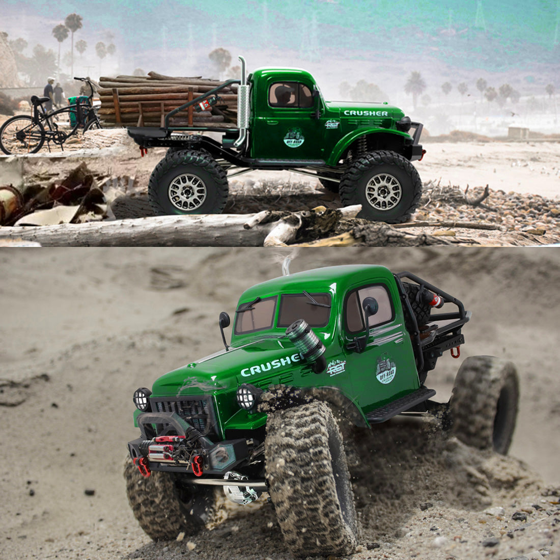 RGT EX86181 CRUSHER 1:10 RTR 4WD Electric All-terrain Climbing Car 2.4G RC Off-road Vehicle