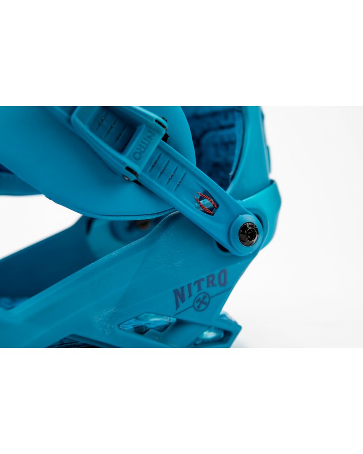 Nitro Team Snowboard Bindings - F.C.S./Blue - 2022 (M)