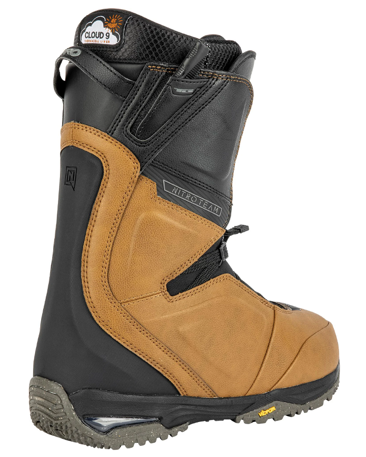 Nitro Team TLS Snowboard Boots - Brown/Black - 2023