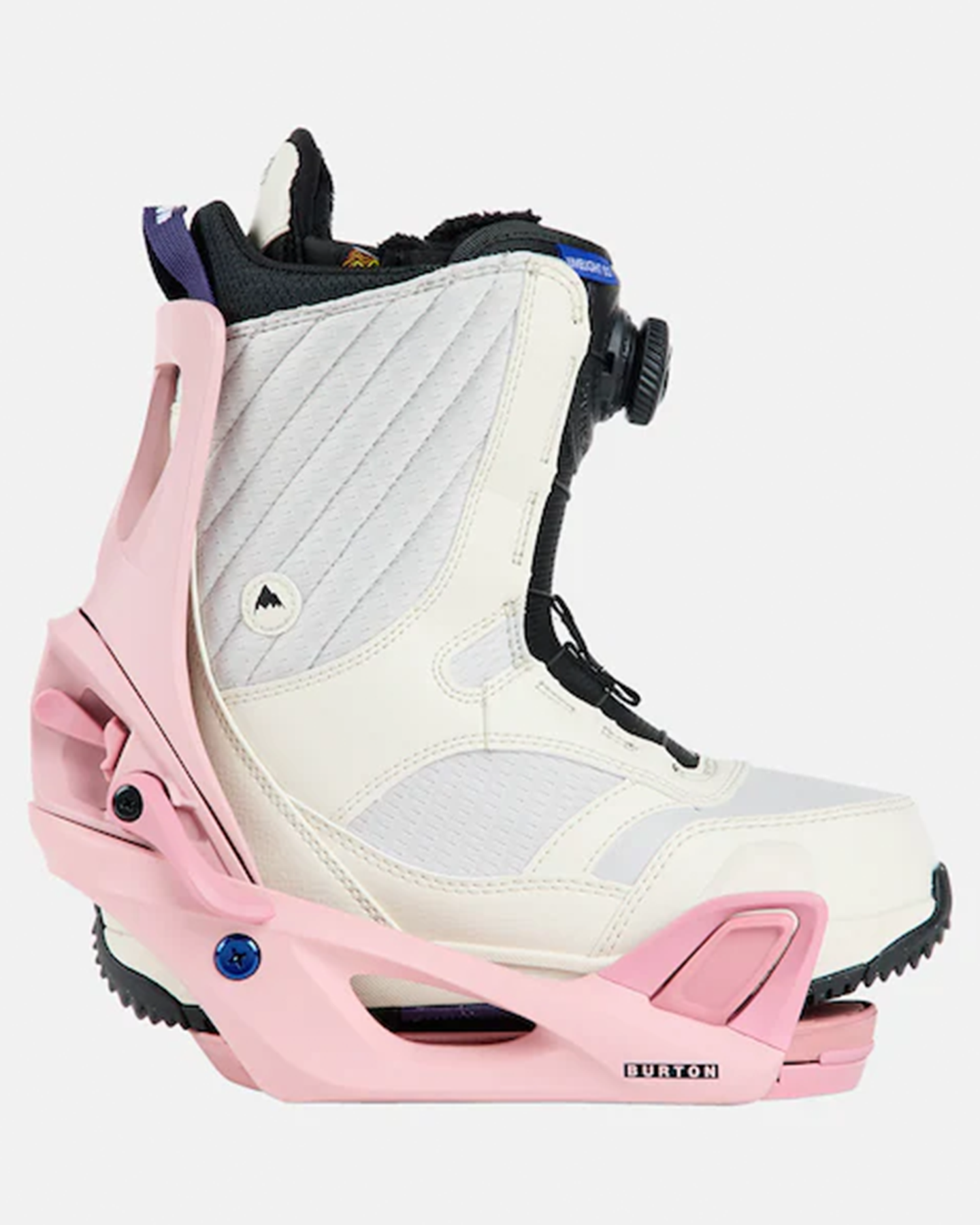 Burton Women's Step On® Re:Flex Snowboard Bindings - Powder Blush - 2024